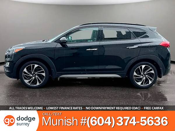 2019 Hyundai Tucson Ultimate AWD for $0 Build Credit, Poor