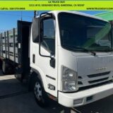 2019 Isuzu NPR NQR HD 16ft Stakebed Flatbed for $0