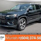 2019 Jeep Cherokee Limited 4x4 SUV: Accident-Free, BC Unit for
