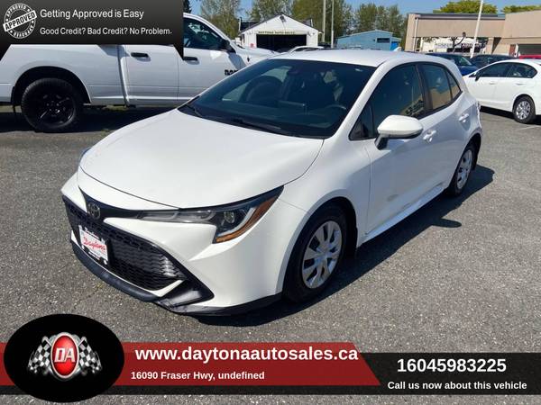 2019 Toyota Corolla S Hatchback for $0 Build Credit, Poor