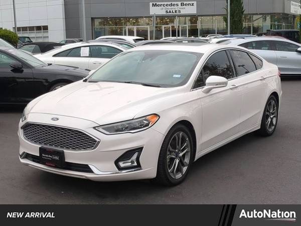 2020 Ford Fusion Hybrid Titanium Sedan for $0 Build Credit,