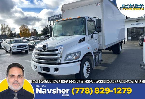 2020 Hino 268A 26' Box Liftgate CVI Completed for $0