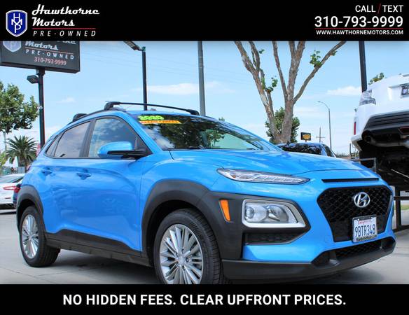 2020 Hyundai Kona SEL FWD for $0 Build Credit, Poor