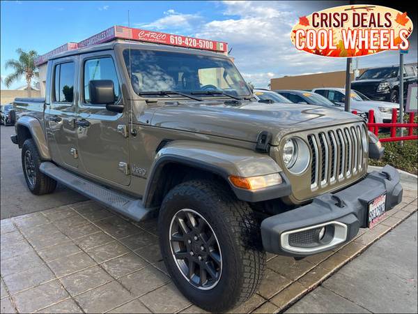 2020 Jeep Gladiator Overland 4D Pickup for $0 Build Credit,