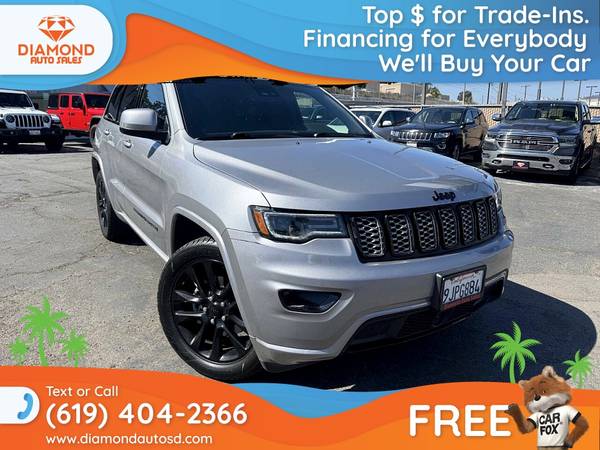 2020 Jeep Grand Cherokee Laredo 4x2 - $516/mo for $0