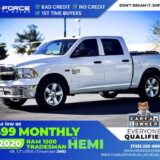 2020 RAM Tradesman for $0 Build Credit, Poor Credit, Bad