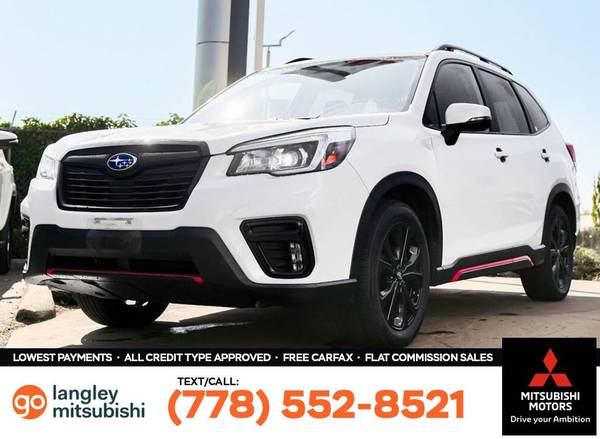 2020 Subaru Forester Premium for $0 Build Credit, Poor Credit,