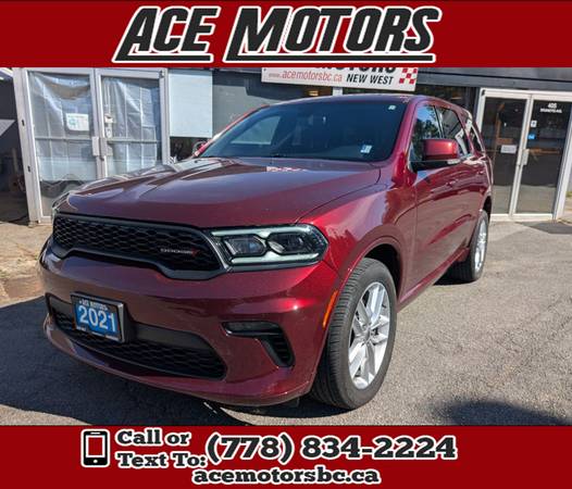 2021 Dodge Durango GT AWD 7-Seater for $0 Build Credit,