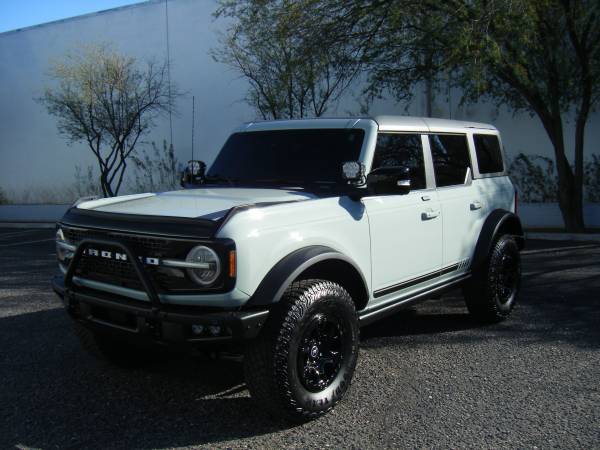 2021 Ford Bronco First Edition 4-Door for $0 Build Credit,