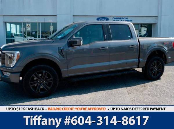 2021 Ford F-150 LARIAT for $0 Build Credit, Poor Credit,