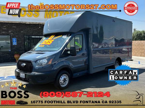 2021 Ford Transit Cutaway - Call Now! EZ Finance Available!