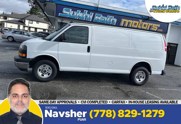 2021 GMC Savana 2500 RWD 135" WB No Accident BC