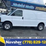 2021 GMC Savana Cargo Van 2500 RWD 135" WB for