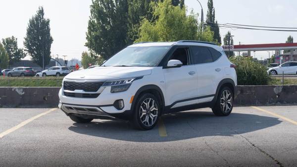 2021 Kia Seltos SX Turbo AWD for $0 Build Credit,