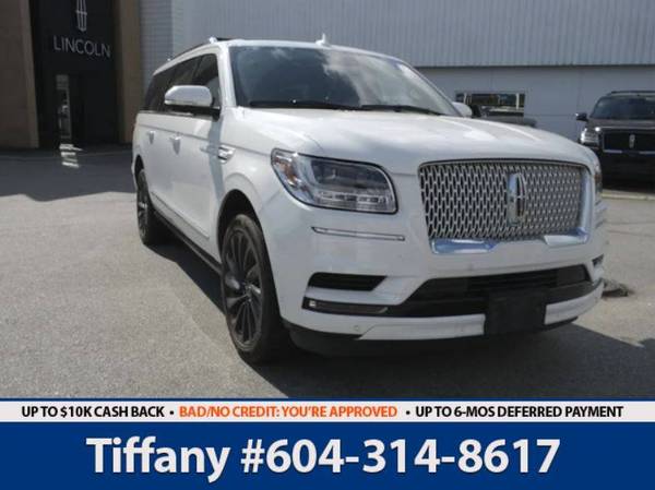 2021 Lincoln Navigator L Reserve for $0 Build Credit, Poor
