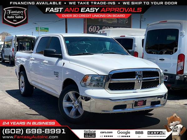 2021 Ram 1500 Classic SLT 4x4 Crew Cab 5'7" Box