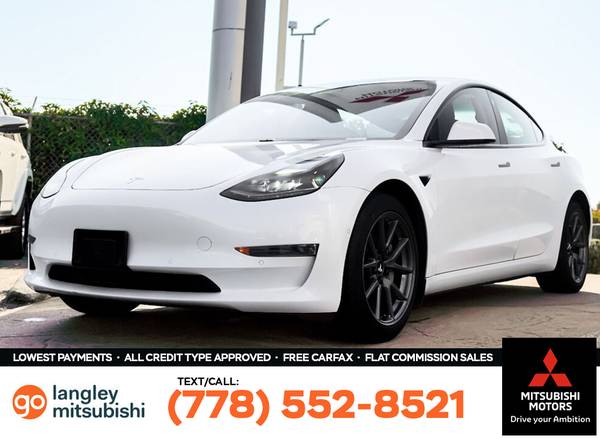 2021 Tesla Model 3 Standard Range Plus RWD for $0