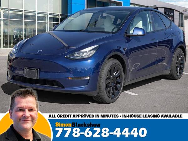 2021 Tesla Model Y Standard Range for $0 Build Credit,