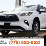 2021 Toyota Highlander Hybrid Platinum AWD for $0 Build Credit,