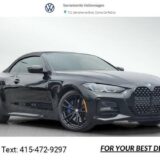 2022 BMW 4 Series 430i xDrive Convertible Black Sapphire for