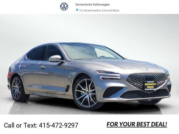 2022 Genesis G70 2.0T Sedan Savile Silver for $0 Build