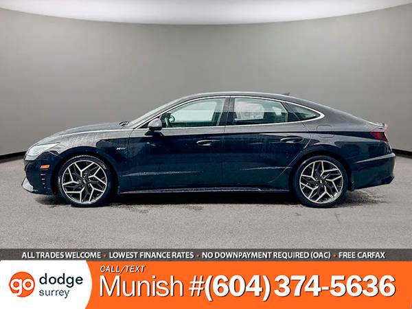 2022 Hyundai Sonata 2.5T N Line Sedan - 1 Owner,