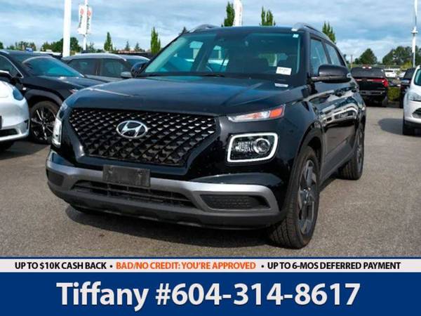 2022 Hyundai Venue SEL for $0 Build Credit, Poor Credit,
