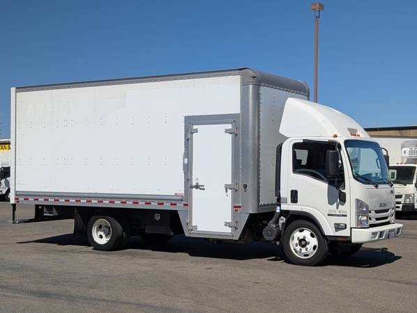 2022 Isuzu NPR XD 20FT Box Truck DIESEL for $0