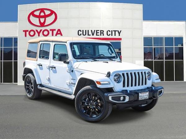 2022 Jeep Wrangler 4xe Unlimited Sahara for $0 Build Credit,
