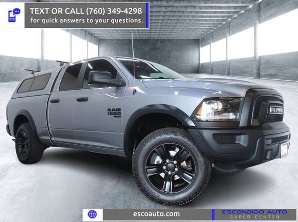 2022 Ram 1500 Classic Warlock Quad Cab 4x4 for $0