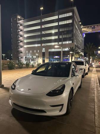 2023 Tesla Model 3 White, Like New for $0 Build