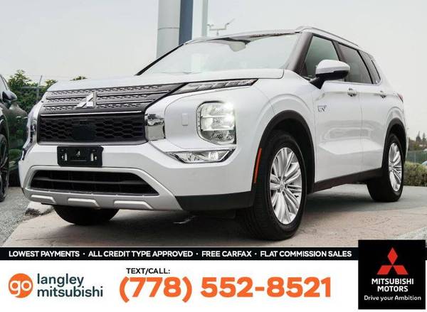 2024 Mitsubishi Outlander PHEV LE for $0 Build Credit, Poor