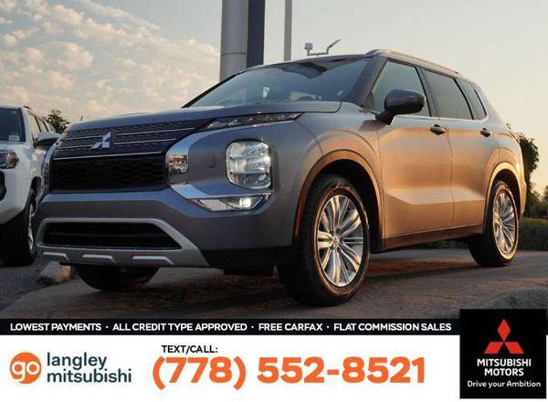 2024 Mitsubishi Outlander SE S-AWC AWD for $0 Build Credit,