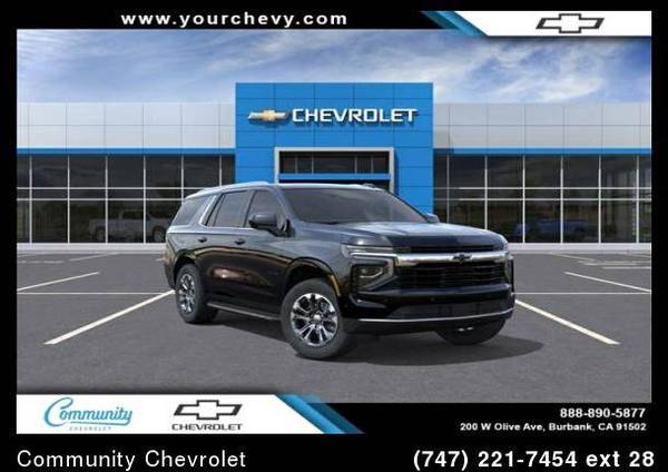 2025 Chevrolet Tahoe LS for $0 Build Credit, Poor Credit,