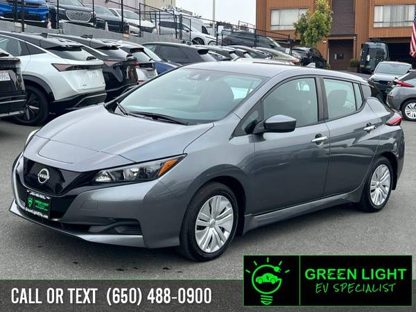 2025 Nissan LEAF S EV for $0 Build Credit, Poor