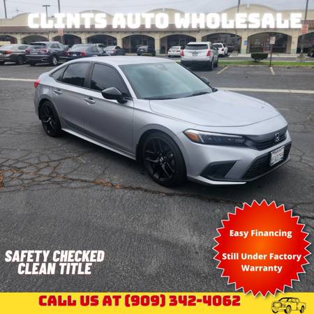 2023 Honda Civic Sedan Sport 4D for $0 Build Credit,