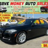 2015 BMW 5 Series 2.0L 4-Cyl Turbo Leather Interior for