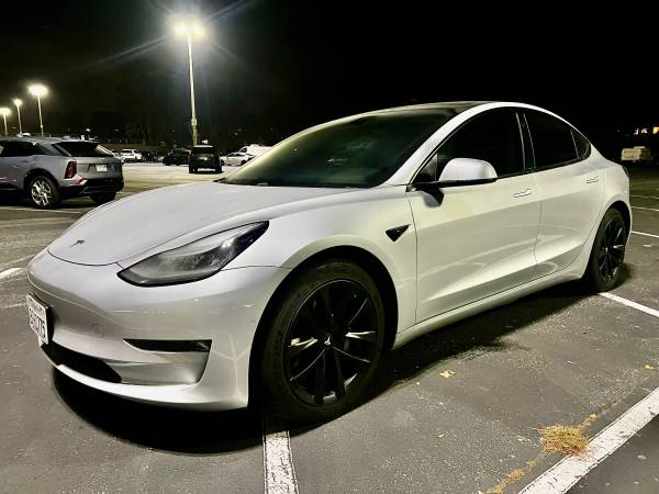 2018 Tesla Model 3 Long Range - Metallic Silver, 46K