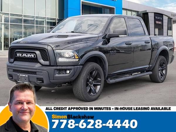 2021 Ram 1500 Classic Warlock 3.6L for $0 Build Credit,