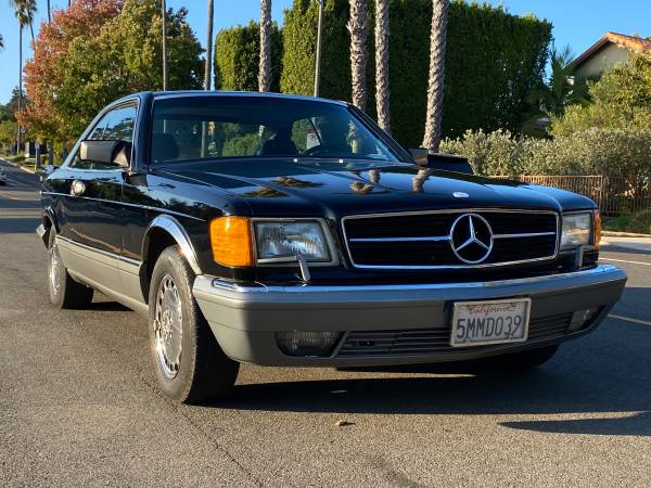 1988 Mercedes 560 SEC Original California Car for $0 Build