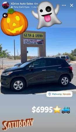 2017 Chevy Trax AWD LT $1499 Down for $0 Build