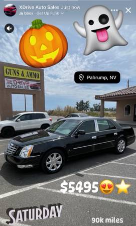 2008 Cadillac DTS Trim - 90K Miles, $999 Down for