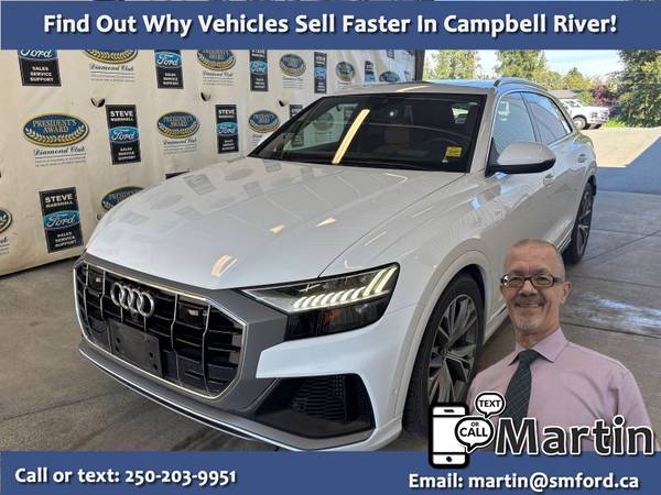 2019 Audi Q8 Technik Quattro S-Line for $0 Build Credit,