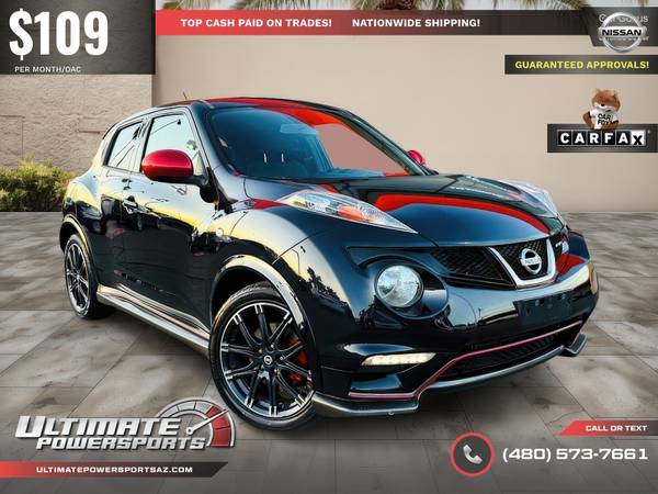 $109/mo - 2014 Nissan Juke Nismo for $0 Build Credit,