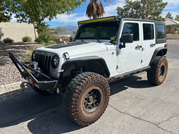 2015 Jeep Wrangler Rubicon Unlimited for $0 Build Credit, Poor