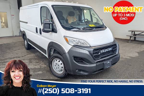 2023 RAM ProMaster 2500 Cargo Van Low Roof 1-Owner No