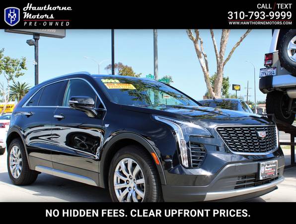 2022 Cadillac XT4 FWD 4dr Premium Luxury Stellar Black for