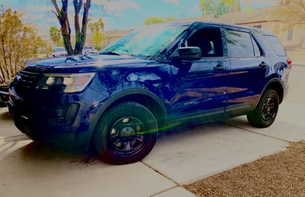 2018 Ford Explorer Police Interceptor for $0 Build Credit, Poor