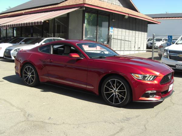 2017 Ford Mustang Ecoboost Trim – 80K Miles, Rear Cam,