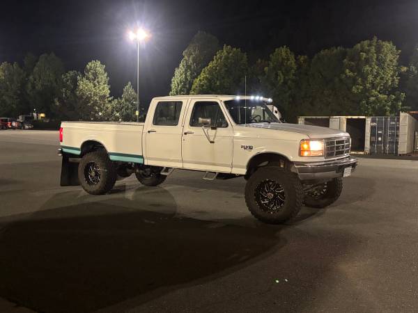 1996 F350 CCLB 7.3 4x4 for $0 Build Credit, Poor